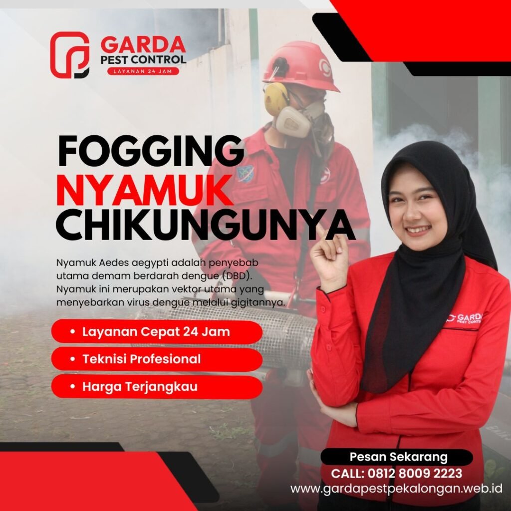 Promo Jasa Fogging Nyamuk di Doro Pekalongan Termurah No.1