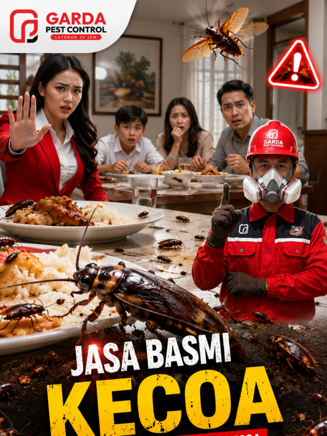 Jasa Basmi Kecoa di Wonopringgo Pekalongan Ampuh & Tuntas Sampai ke Sarangnya