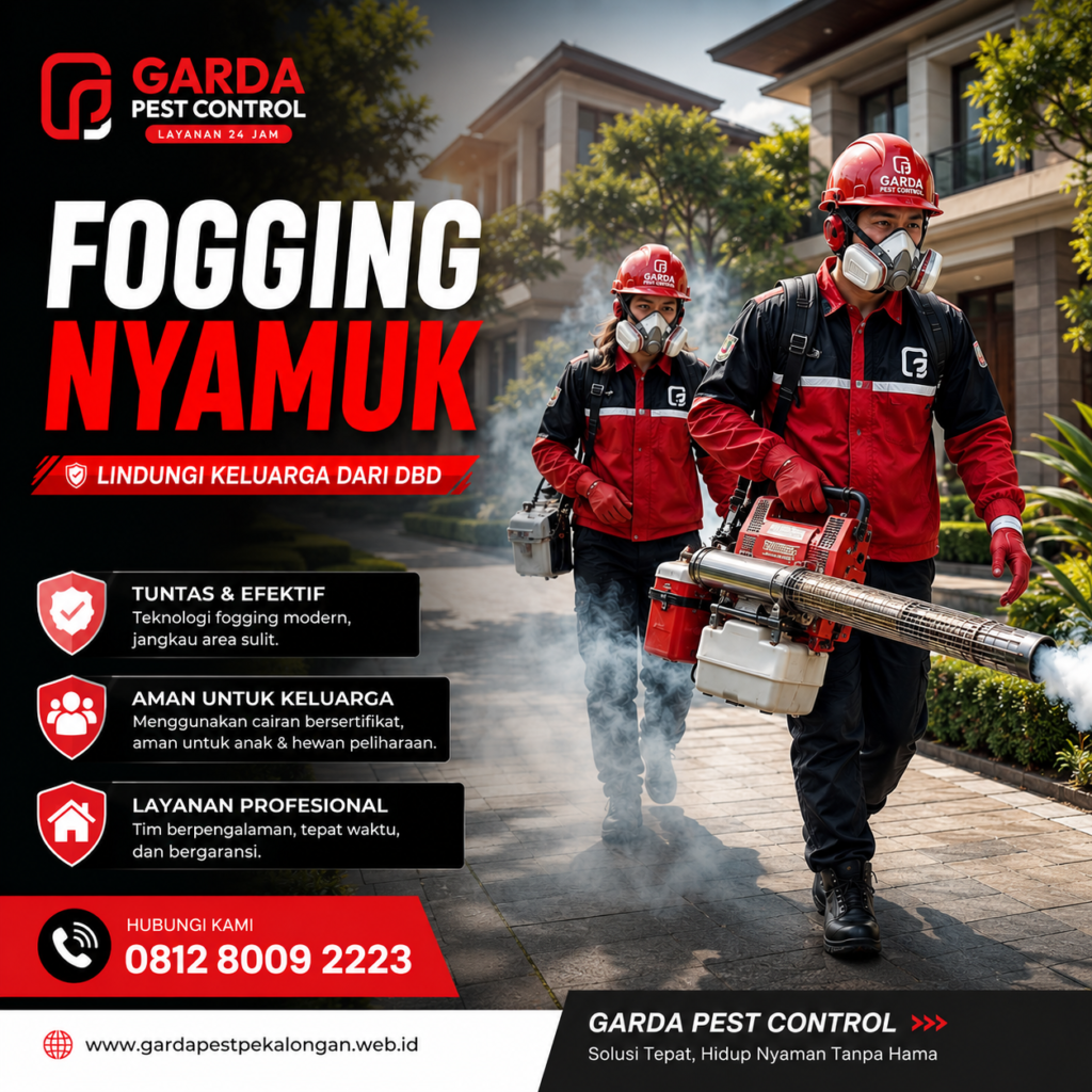 Harga Jasa Fogging Nyamuk Pekalongan