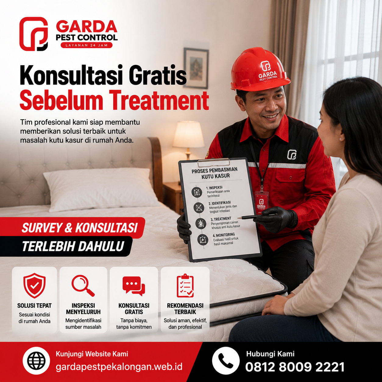 Jasa Pembasmi Kutu Kasur Pekalongan: Solusi Cepat Atasi Gangguan Tidur dan Gatal