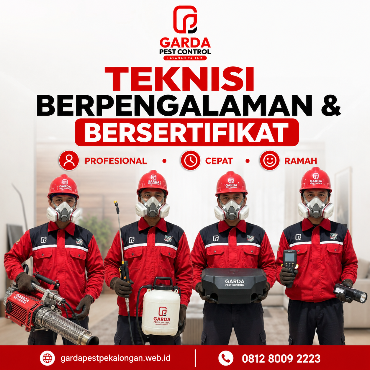 Jasa Pest Control Pekalongan 24 Jam: Solusi Darurat Pengendalian Hama