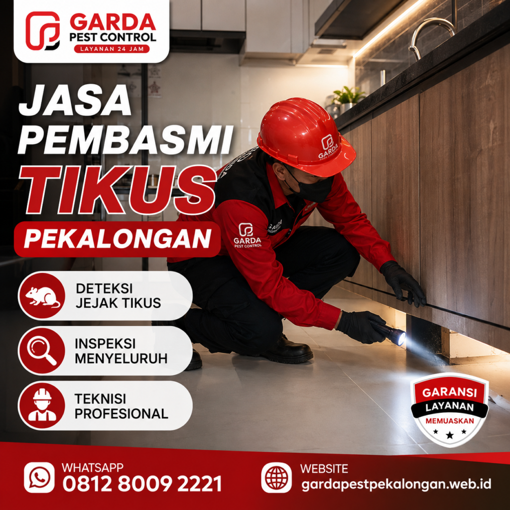 Jasa Pembasmi Tikus di Pekalongan Layanan 24 Jam