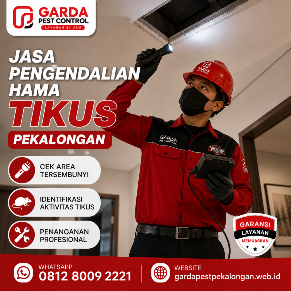 Jasa Pembasmi Tikus di Pekalongan Selatan Profesional dan Terpercaya