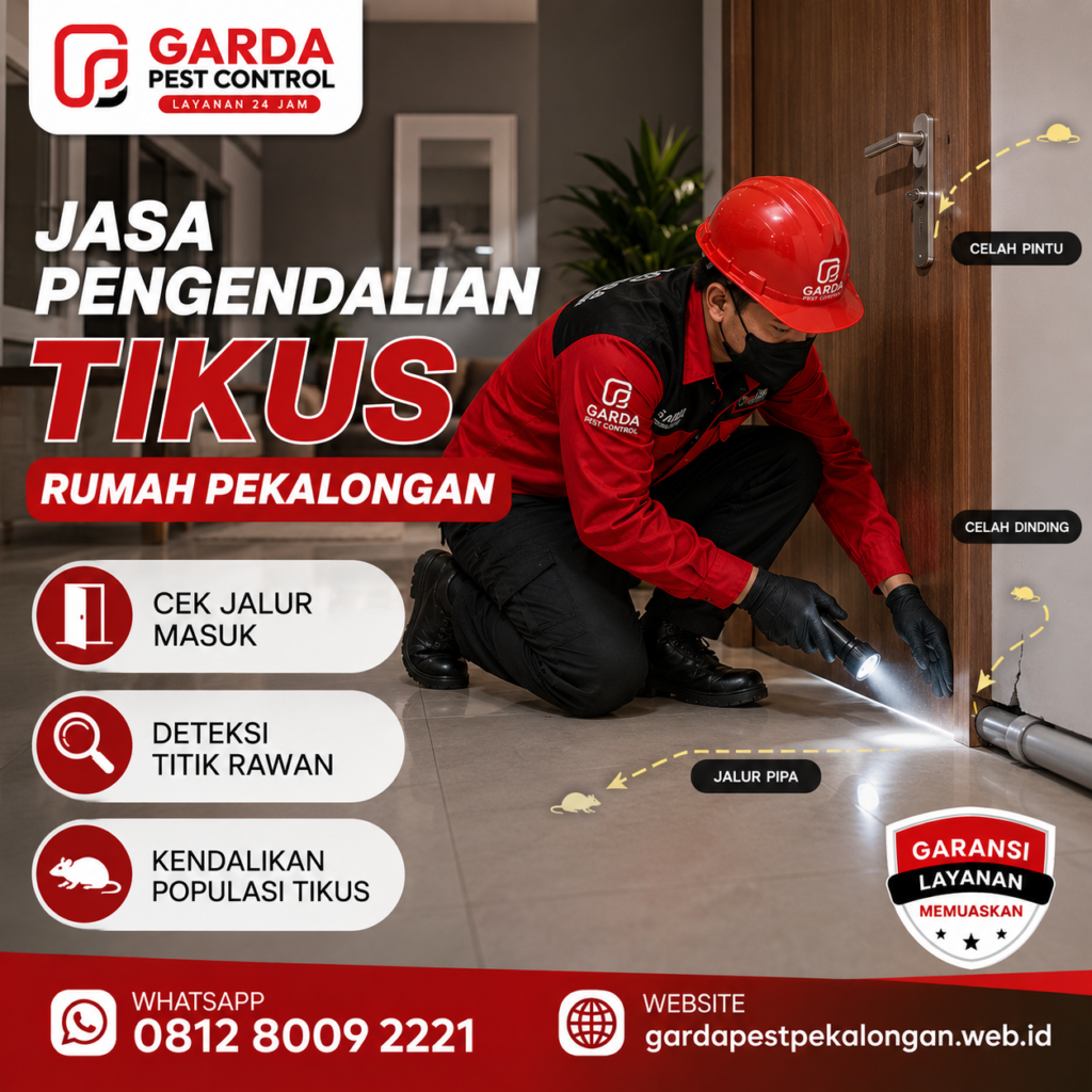 Jasa Pembasmi Tikus di Pekalongan Barat Profesional dan Terpercaya