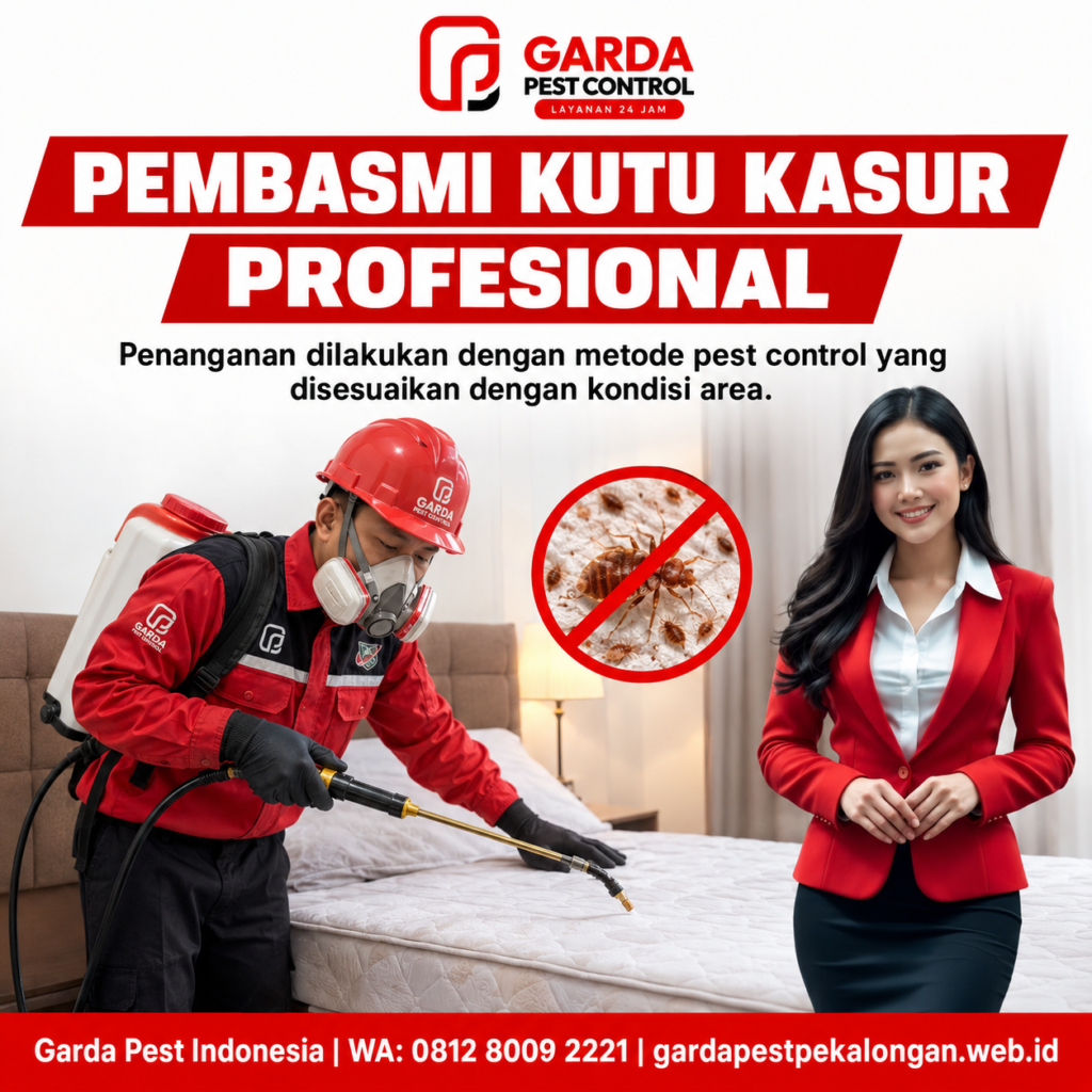 Jasa Pembasmi Kutu Kasur Pekalongan Bergaransi