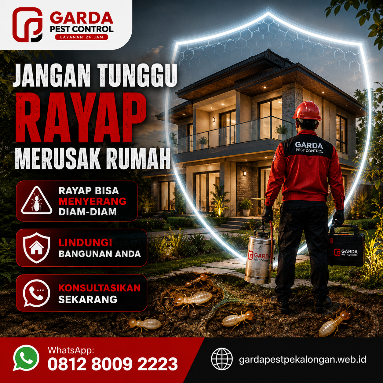 Cara Kerja Suntik Rayap untuk Fondasi Rumah